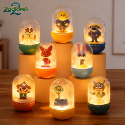 疯狂动物城2盲盒尼克朱迪可爱手办正品挂件2025新款官方正品周边