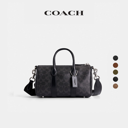 COACH/蔻驰男女同款COMPASS 25号老花手袋斜挎包高级通勤