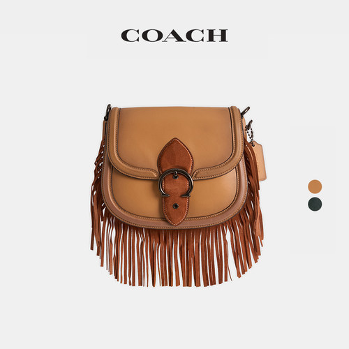 (Re)Loved RELOVED/Restored COACH/蔻驰女士BEAT马鞍包斜挎包