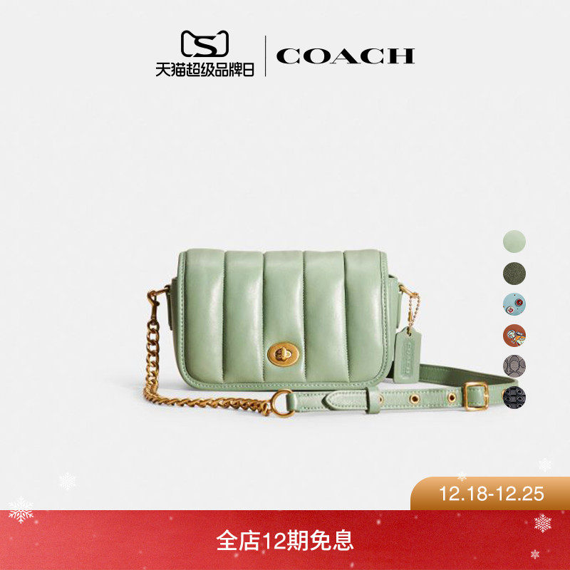 (Re)Loved Upcrafted/Restored COACH/蔻驰女士DINKY手袋斜挎包