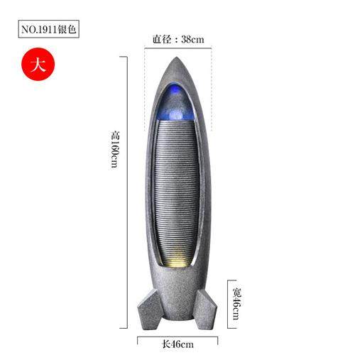 源头工厂流水喷泉招财风水摆件家居客厅加湿器鱼缸开业乔迁送礼品