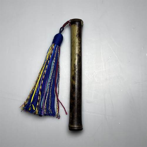 张颂文同款紫竹把件节节节高升