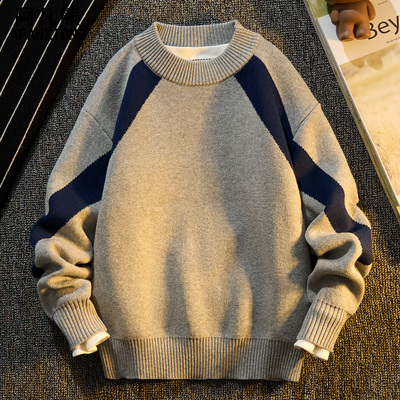 男童纯棉毛衣秋冬2024新款