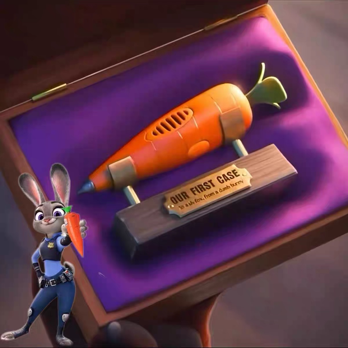 2025新款疯狂动物城朱迪兔子警官胡萝卜儿童录音笔小玩具生日礼物