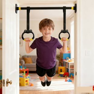 吊环健身家用儿童训练小孩单杠室内成人引体向上拉伸少年健身器材