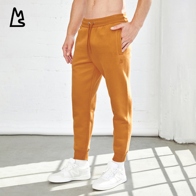 magnlens新品男装加绒通勤简约休闲运动裤抽绳休闲裤束脚裤