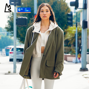 秋装 外套宽松大廓型休闲男装 男士 西装 上衣 长袖 magnlens新款