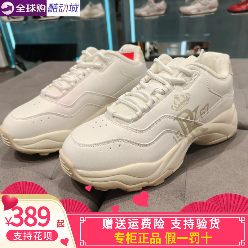 卡帕背靠背kappa男女款2026冬款/加绒/运动休闲跑步鞋K0GZ5MC30R