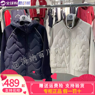 卡帕背靠背Kappa女子2025冬款 羽绒服K0F82YY28 运动休闲立领短款