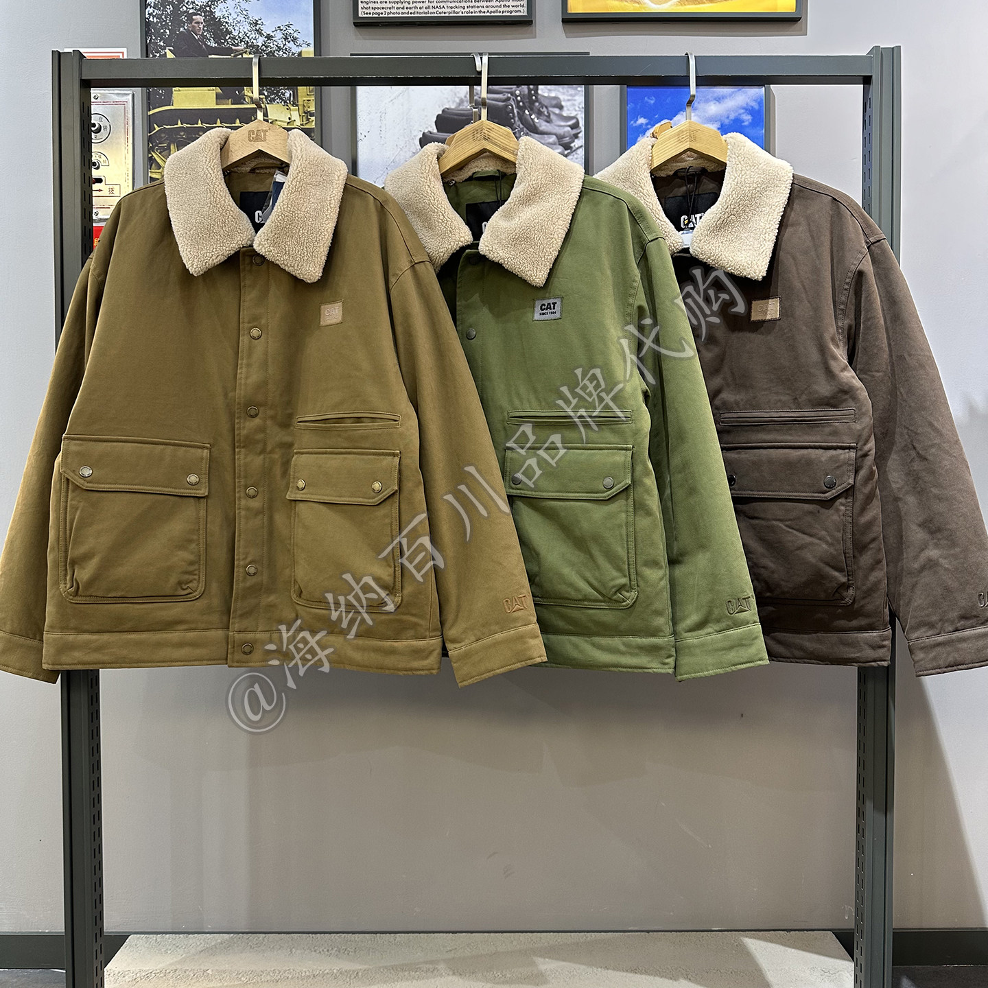 CAT 卡特男款2026冬款运动休闲保暖羽绒服CP3DWW49221