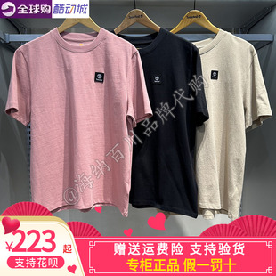 Timberland添柏岚2026夏男女运动休闲圆领T恤纯棉透气短袖 A42P5