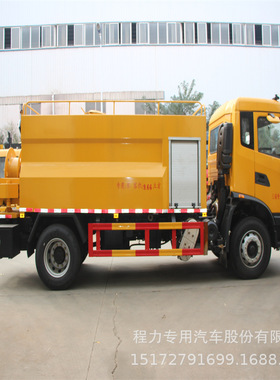 国六新款东风天锦高压清洗车容积9.66方下水管道疏通车可送车上门