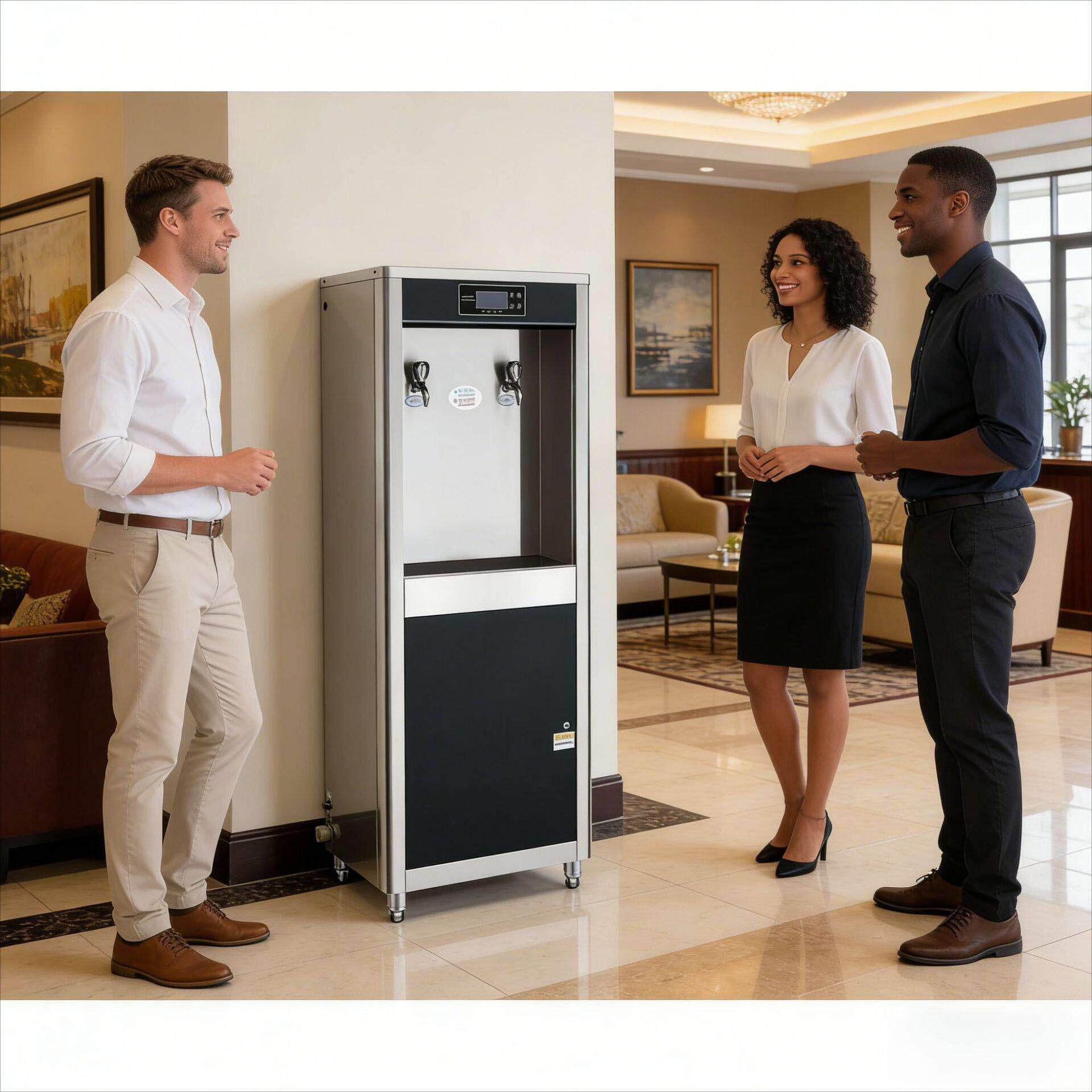 商用节能饮水机加热一体不锈钢工厂直饮机学校大容量净水器定制