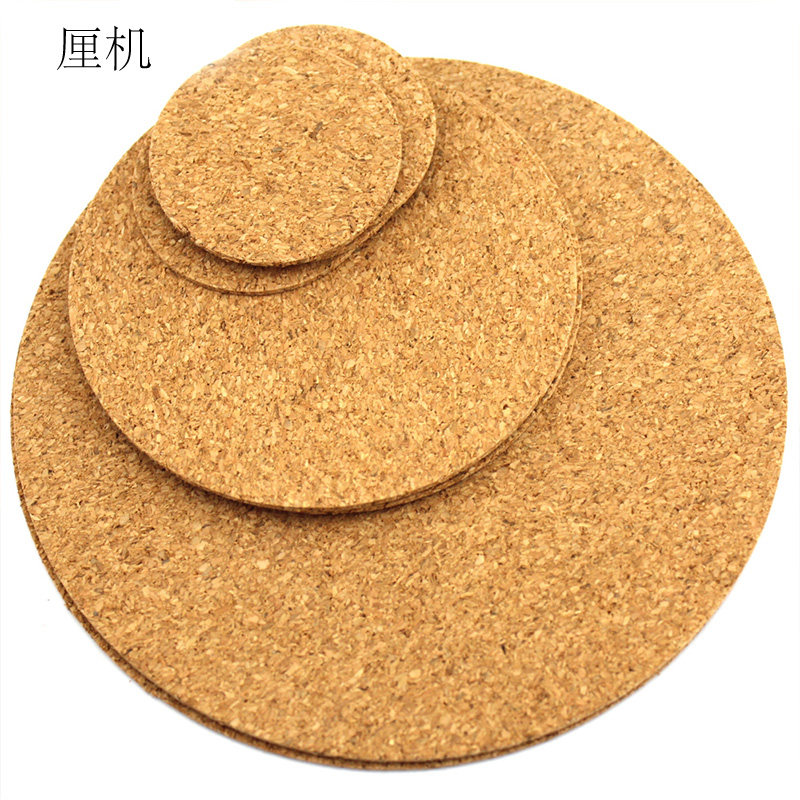 圆形软木片2mm厚 幼儿园学校照片墙文化墙展示板宣传栏装饰材料