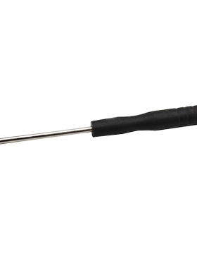 2*80mm黑色一字螺丝刀 小型平口螺丝刀手工电子电路制作固定工具