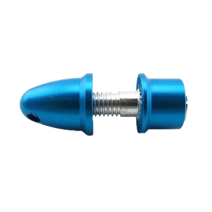 3mm桨夹子弹头 电机正反桨螺旋桨连接固定配件铝合金航模整流罩