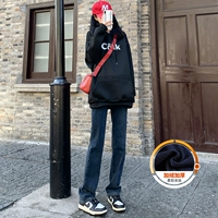 Синий серый девять -толстый бархат