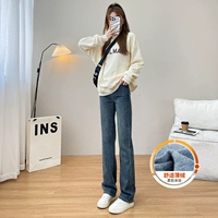 Retro Blue девять -точка тонкого бархата