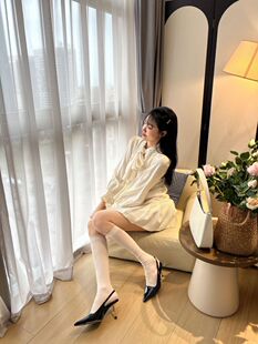 春季2026年新款高端精致小香风茶歇法式桔梗吊带连衣裙两件套装女