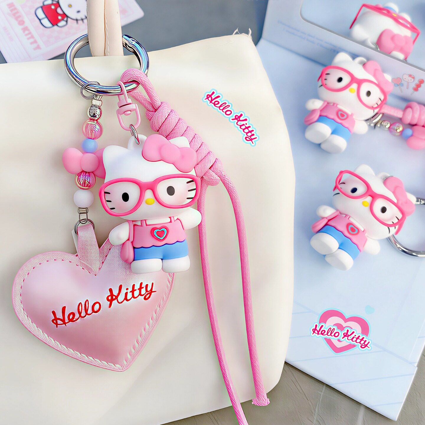 正版hellokitty钥匙扣挂件小礼物