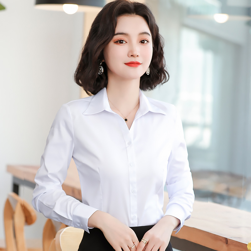 韩版气质女士长短袖衬衫