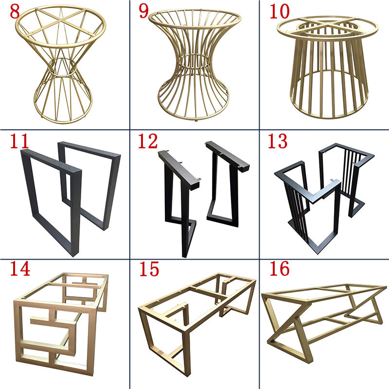 岩板桌腿支架大理石桌子腿桌桌脚茶几架子金属不锈钢专拍标配