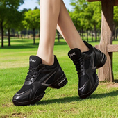 款 妈妈舞蹈鞋 跳广场舞鞋 软底新款 女士网面透气跳舞鞋 意中飞春秋季