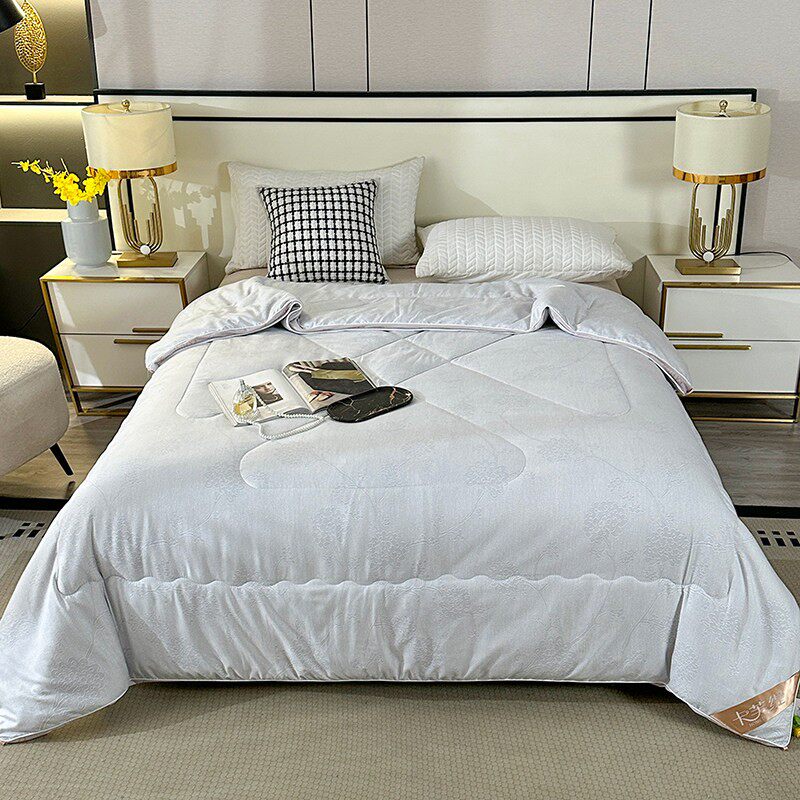 卡芙缇新款蚕丝被蚕丝春秋冬被保温冬被单双人被棉芯2