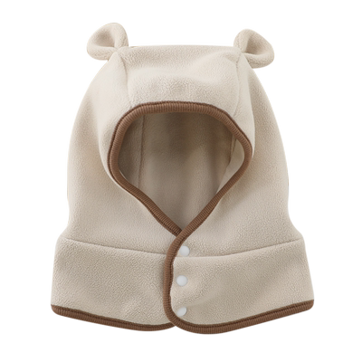 秋冬韩版护耳保暖婴儿防风一体帽