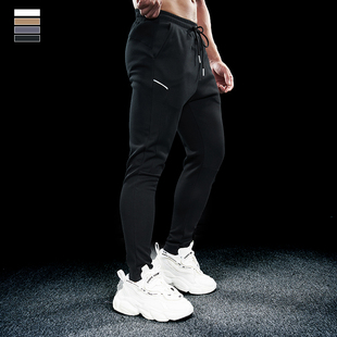 秋冬跑步运动长裤男健身房专用篮球训练修身速干裤子休闲小脚卫裤
