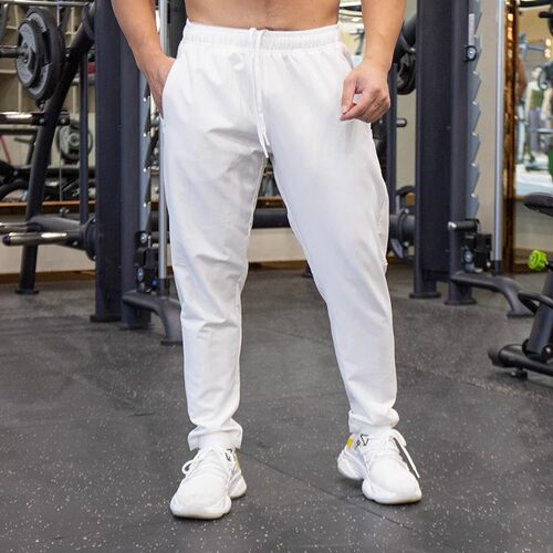 运动健身男速干透气拉链口袋长裤