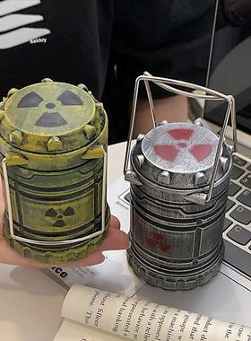 抖音同款核能反应堆小灯摆件手提挂件装置露营灯床头送朋友礼物