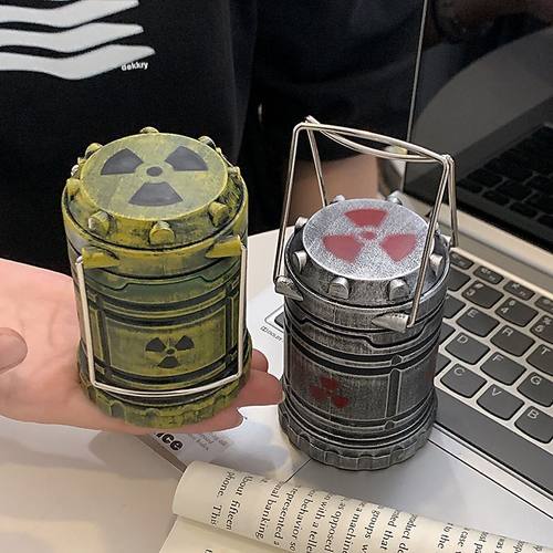 抖音同款核能反应堆小灯摆件手提挂件装置露营灯床头送朋友礼物