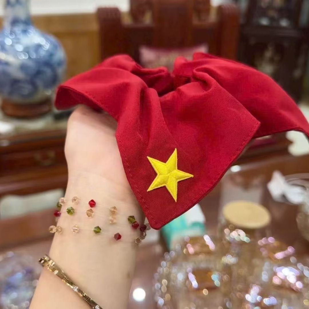 气质百搭低马尾丸子头发圈