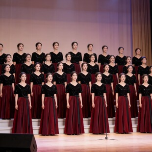合唱团晚礼服大中学生学院风中老年诗歌朗诵红歌大合唱比赛演出服