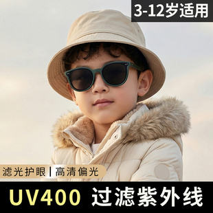 男童偏光太阳眼镜2026新款专业防紫外线防晒潮护目镜儿童墨镜户外