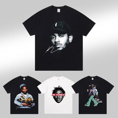 Kendrick Lamar 演唱会短袖T恤上衣服应援周边粉丝穿搭2025