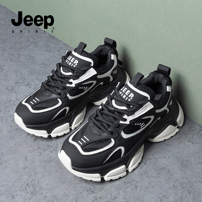 jeepspirit吉普男鞋时尚老爹鞋