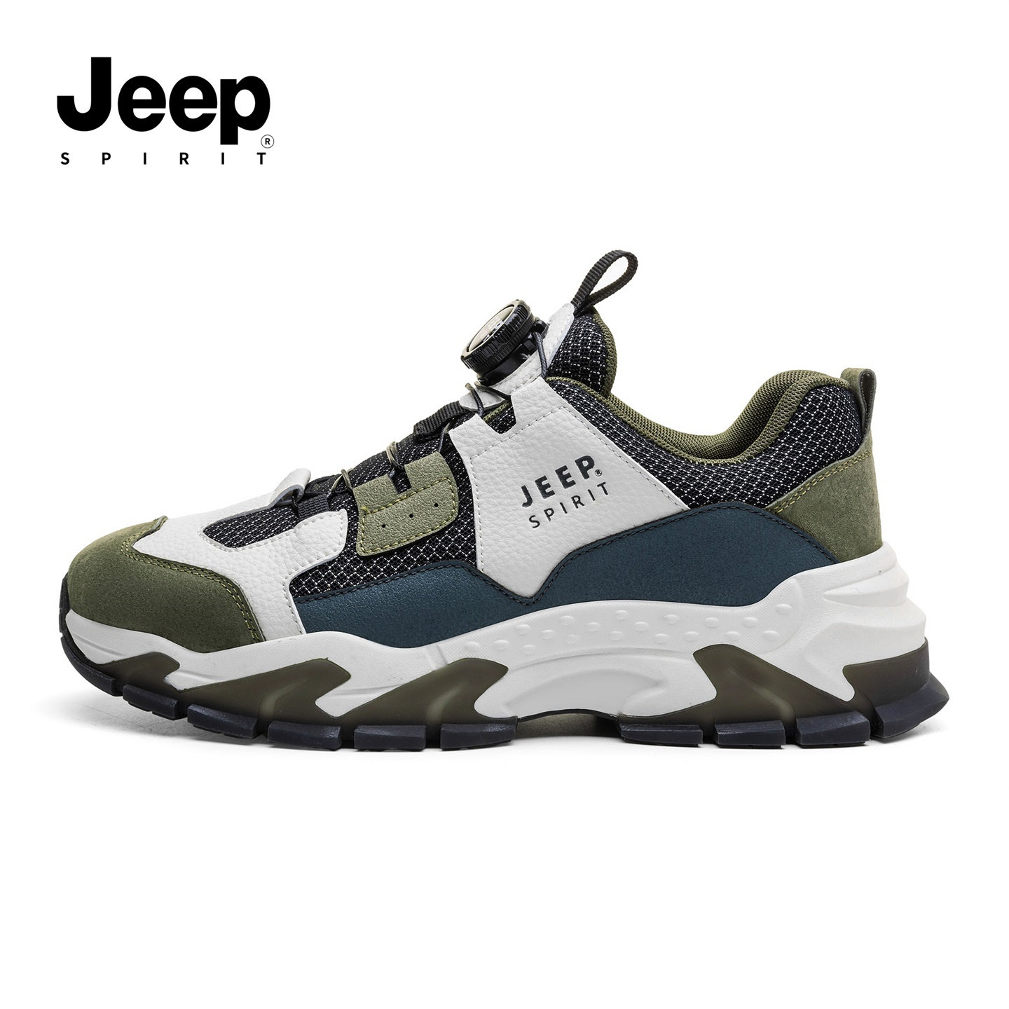 jeepspirit吉普男鞋轻质运动老爹鞋男2026新款春季男士休闲鞋男款,流行男鞋,老爹鞋,淘宝优惠券,粉丝福利购,淘宝优惠卷