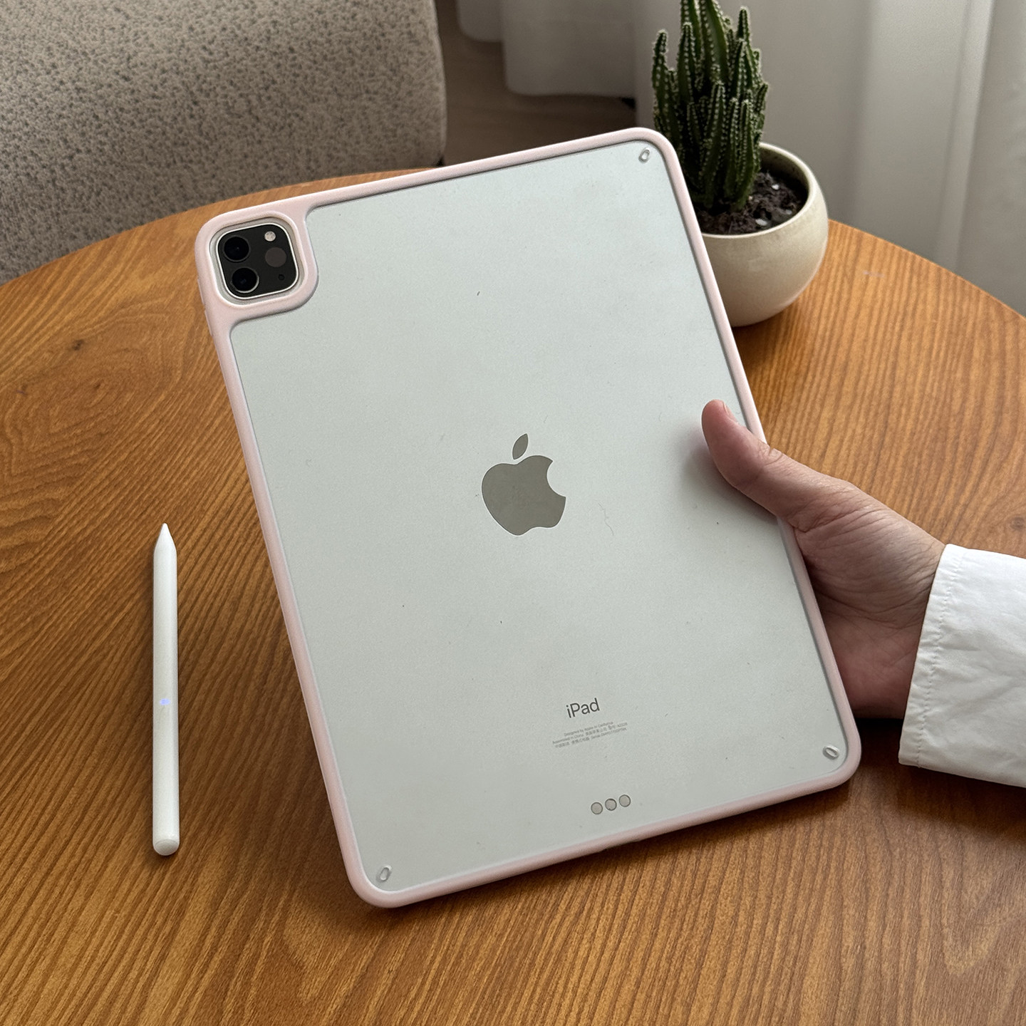 2025iPadpro新款11单壳air8透明6保护套11寸无笔槽13适用苹果10代平板5防弯摔mini全包12.9轻薄九十4亚克力7