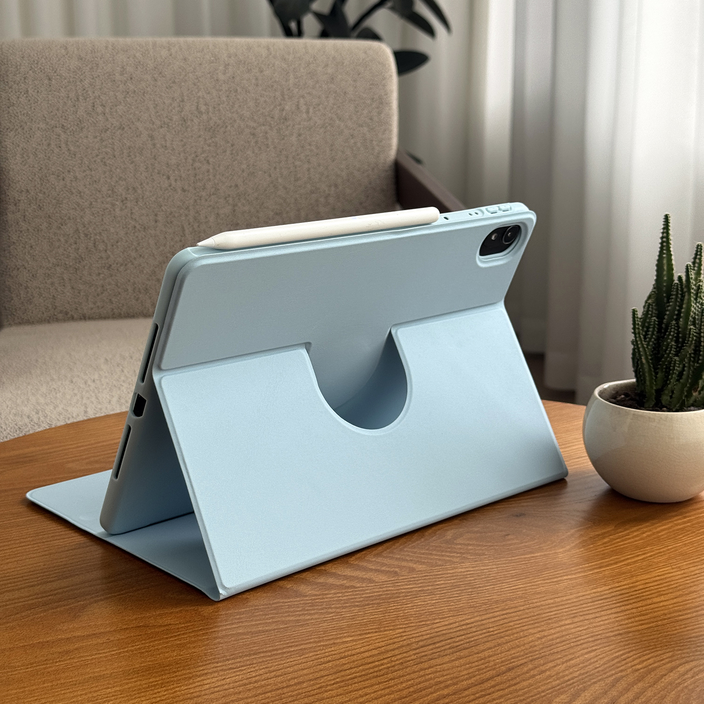 一款简约能720旋转的保护套