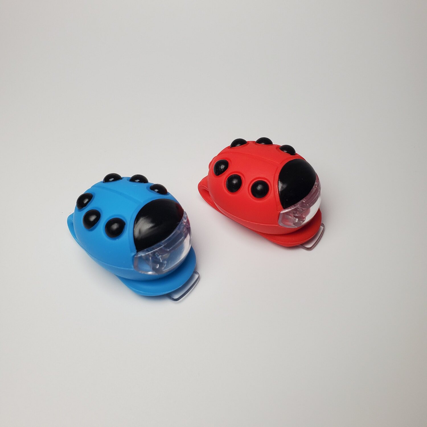 自行车灯七星瓢虫硅胶照明灯山地车公路车滑板车平衡车夜骑灯