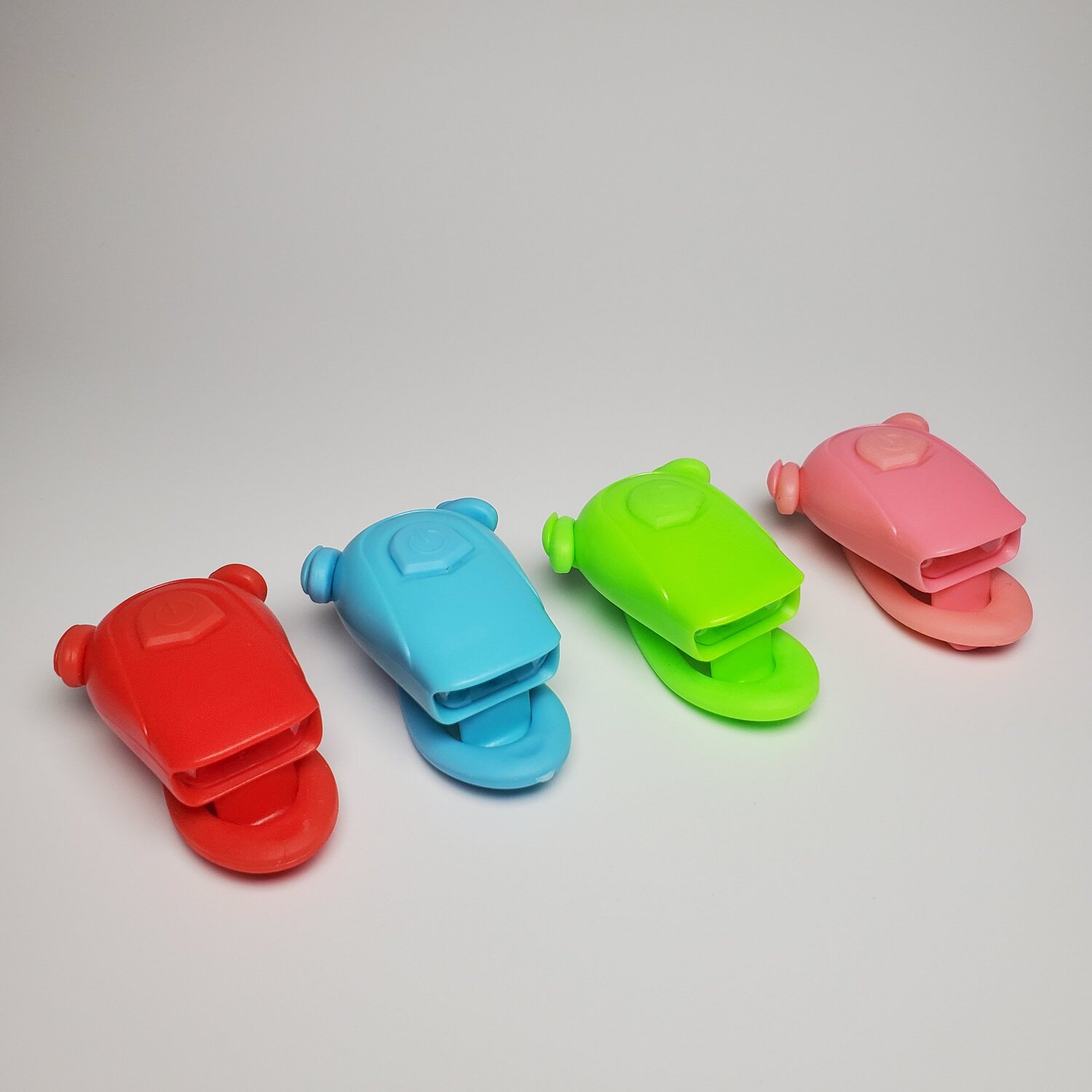 高亮度防水自行车灯青蛙硅胶山地车公路车夜骑照明前灯设备