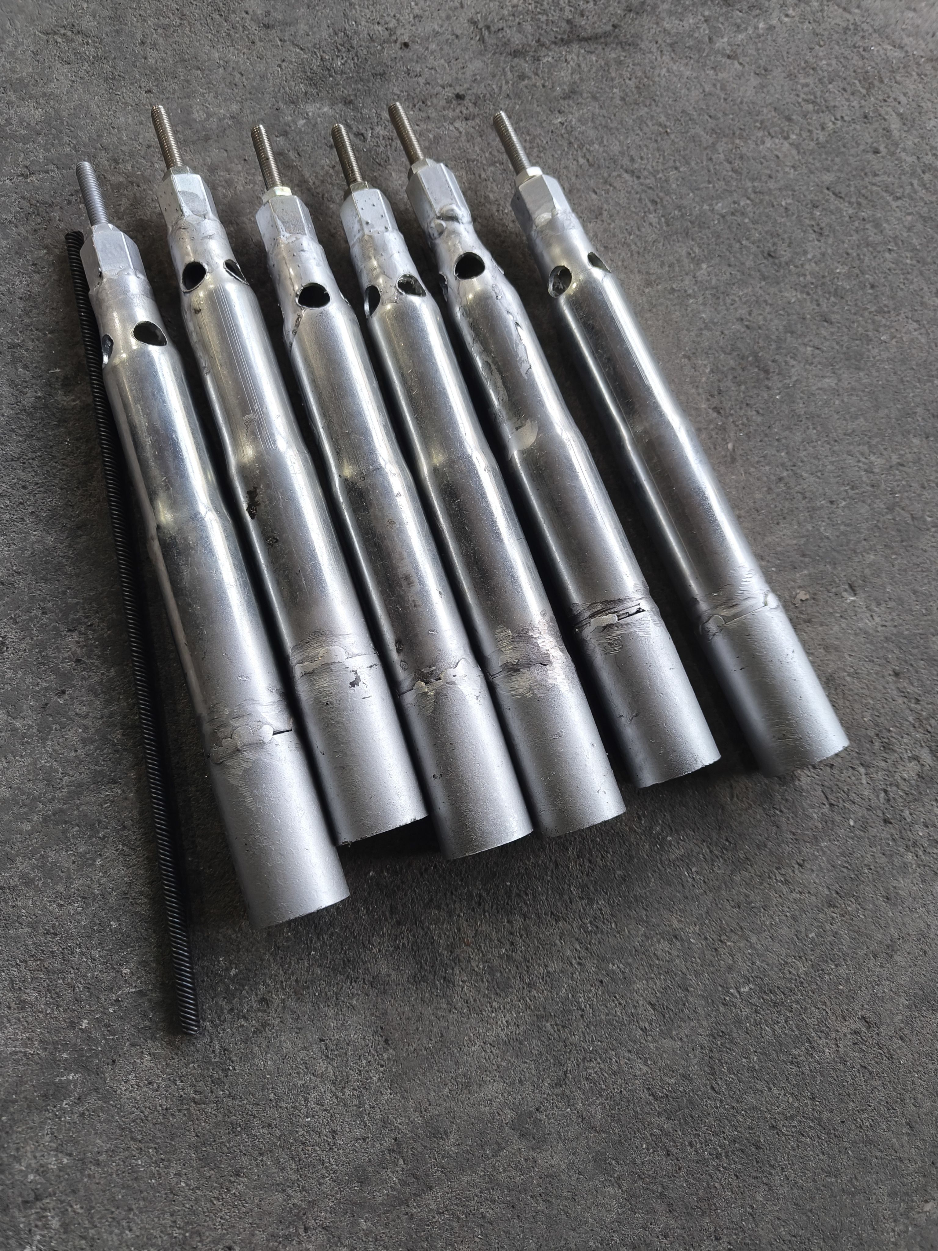 捞泵器软轴打捞神器捞井绞龙泵泵头4分6分8分一寸