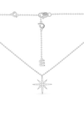 APM Monaco六芒星单星项链女吊坠925纯银锁骨链轻奢新年礼物