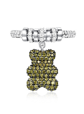 APM Monaco 金色高级感925纯银简约小巧轻奢女款戒指 A21444XARG