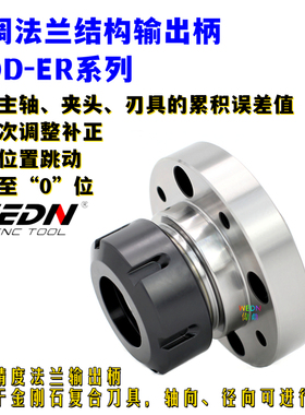 MOD60/MD70/MD80/MOD100/MD117/MOD140-ER刀柄径向微调法兰模块
