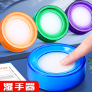 海绵湿手器数钱点钱海绵缸蘸水盒财务点钞神器数钱宝银行会计清点票据发票海绵沾水盒办公用品纸张翻页湿水器