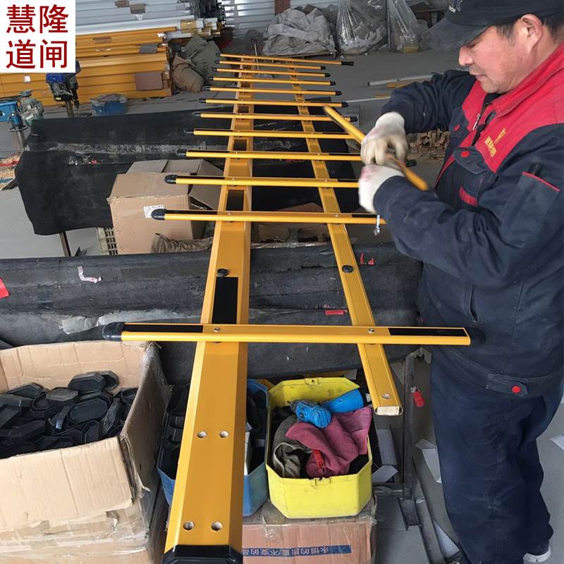 栅栏杆道闸杆停车场起落栅栏杆小区门禁挡车杆八角杆铝合金拦车杆