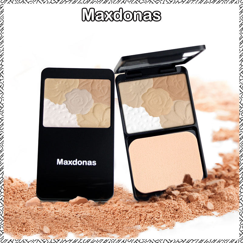 maxdonas蜜粉饼散粉定妆粉控油持久遮瑕防水修容女晚安粉饼